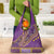 African Dashiki Grocery Bag Luxury Violet