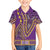 African Dashiki Hawaiian Shirt Luxury Violet - Wonder Print Shop