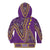 African Dashiki Kid Hoodie Luxury Violet - Wonder Print Shop