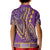 African Dashiki Kid Polo Shirt Luxury Violet - Wonder Print Shop