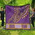 African Dashiki Quilt Luxury Violet - Wonder Print Shop
