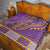 African Dashiki Quilt Luxury Violet - Wonder Print Shop