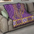 African Dashiki Quilt Luxury Violet - Wonder Print Shop