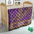 African Dashiki Quilt Luxury Violet - Wonder Print Shop