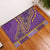 African Dashiki Rubber Doormat Luxury Violet - Wonder Print Shop