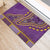 African Dashiki Rubber Doormat Luxury Violet - Wonder Print Shop