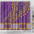 African Dashiki Shower Curtain Luxury Violet