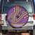African Dashiki Spare Tire Cover Luxury Violet - Wonder Print Shop