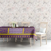 African Dashiki Tablecloth Luxury Violet - Wonder Print Shop