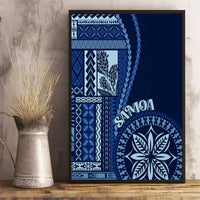 Samoa Siapo Motif Canvas Wall Art Classic Style - Bue Ver LT7 - Wonder Print Shop