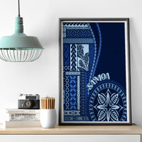 Samoa Siapo Motif Canvas Wall Art Classic Style - Bue Ver LT7 - Wonder Print Shop