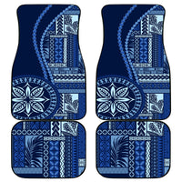 Samoa Siapo Motif Car Mats Classic Style - Bue Ver LT7 - Wonder Print Shop