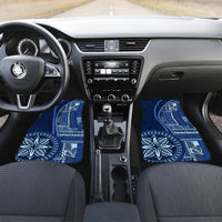 Samoa Siapo Motif Car Mats Classic Style - Bue Ver LT7 - Wonder Print Shop