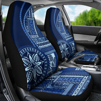 Samoa Siapo Motif Car Seat Cover Classic Style - Bue Ver LT7 - Wonder Print Shop