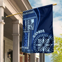 Samoa Siapo Motif Garden Flag Classic Style - Bue Ver - Wonder Print Shop