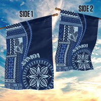 Samoa Siapo Motif Garden Flag Classic Style - Bue Ver - Wonder Print Shop