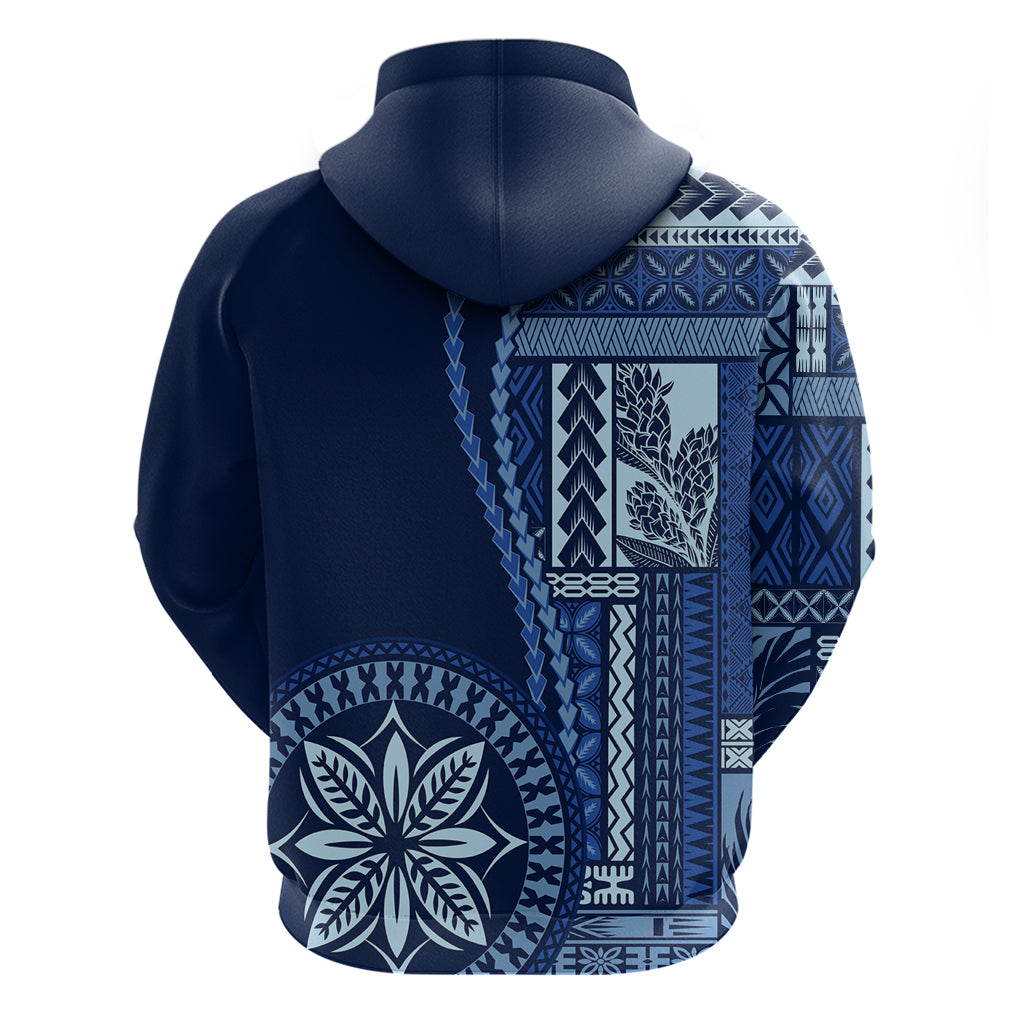 Samoa Siapo Motif Hoodie Classic Style - Bue Ver - Wonder Print Shop