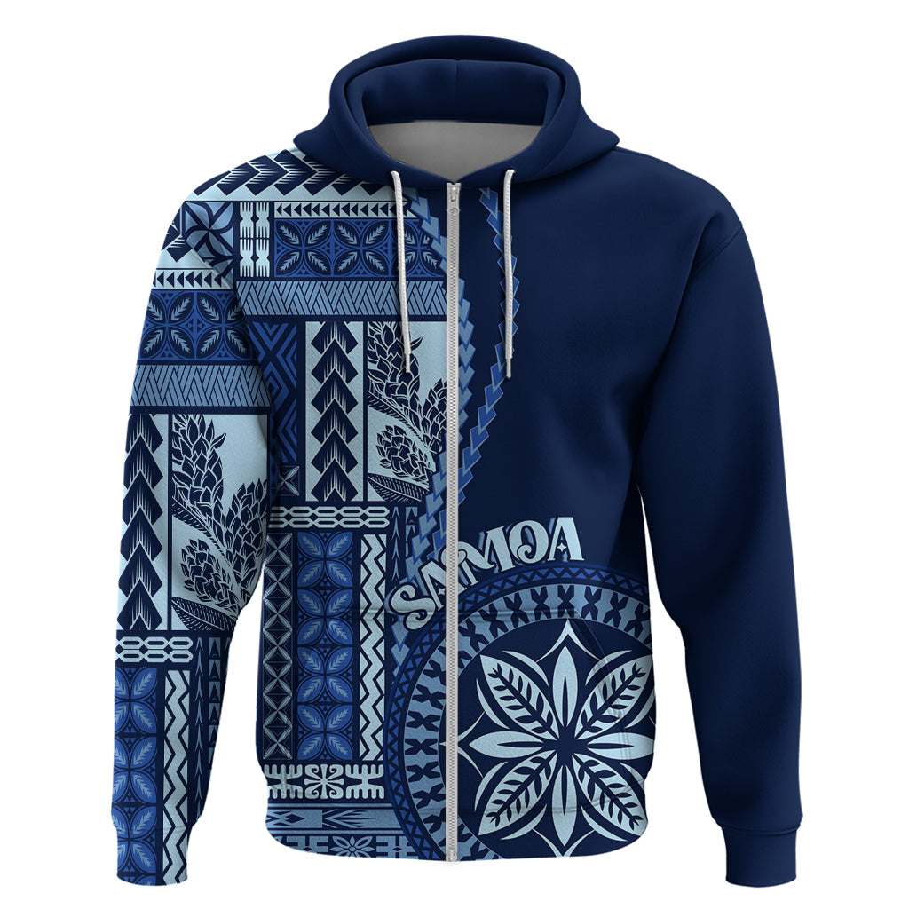 Samoa Siapo Motif Hoodie Classic Style - Bue Ver - Wonder Print Shop