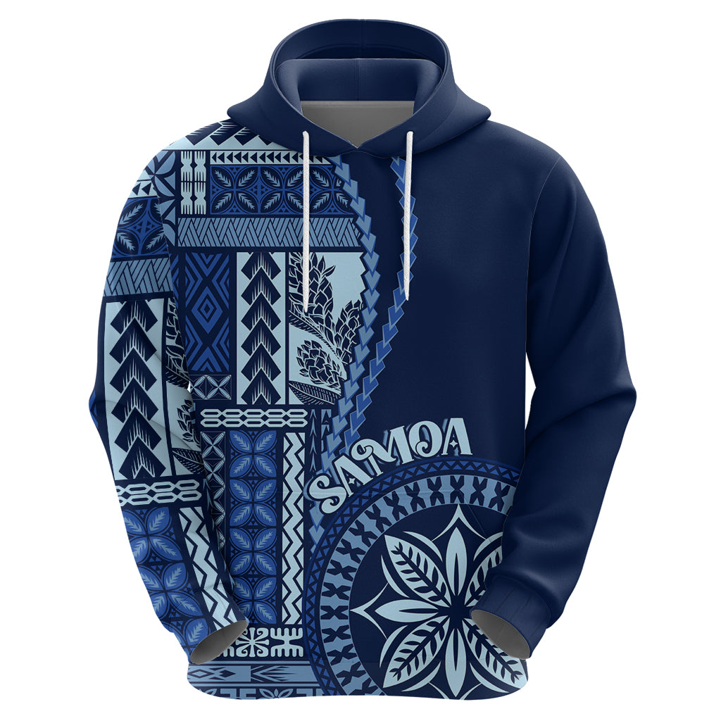 Samoa Siapo Motif Hoodie Classic Style - Bue Ver - Wonder Print Shop