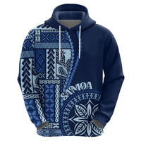 Samoa Siapo Motif Hoodie Classic Style - Bue Ver - Wonder Print Shop