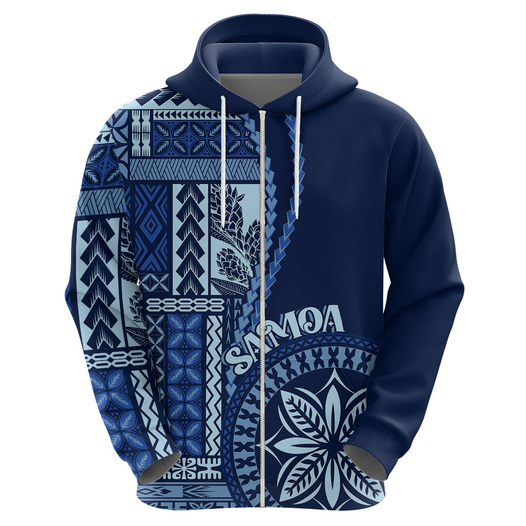 Samoa Siapo Motif Hoodie Classic Style - Bue Ver - Wonder Print Shop