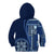 Samoa Siapo Motif Kid Hoodie Classic Style - Bue Ver - Wonder Print Shop