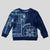 Samoa Siapo Motif Kid Ugly Christmas Sweater Classic Style - Bue Ver - Wonder Print Shop