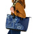 Samoa Siapo Motif Leather Tote Bag Classic Style - Bue Ver - Wonder Print Shop