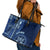 Samoa Siapo Motif Leather Tote Bag Classic Style - Bue Ver - Wonder Print Shop