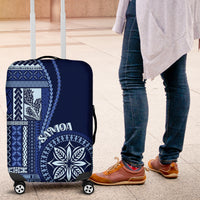 Samoa Siapo Motif Luggage Cover Classic Style - Bue Ver - Wonder Print Shop