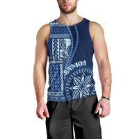 Samoa Siapo Motif Men Tank Top Classic Style - Bue Ver - Wonder Print Shop