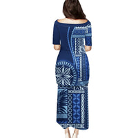 Samoa Siapo Motif Puletasi Classic Style - Bue Ver - Wonder Print Shop