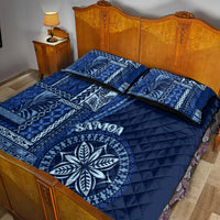 Samoa Siapo Motif Quilt Bed Set Classic Style - Bue Ver - Wonder Print Shop