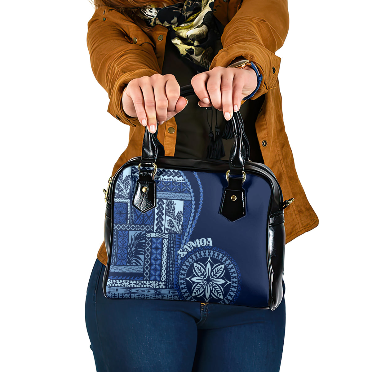 samoa-siapo-motif-shoulder-handbag-classic-style-bue-ver