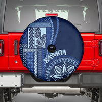 Samoa Siapo Motif Spare Tire Cover Classic Style - Bue Ver - Wonder Print Shop