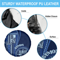 Samoa Siapo Motif Spare Tire Cover Classic Style - Bue Ver - Wonder Print Shop