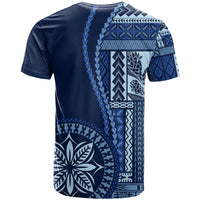 Samoa Siapo Motif T Shirt Classic Style - Bue Ver - Wonder Print Shop