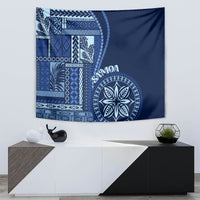 Samoa Siapo Motif Tapestry Classic Style - Bue Ver - Wonder Print Shop