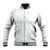 Samoa White Sunday Baseball Jacket Classic Siapo Style LT7 - Wonder Print Shop