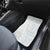 Samoa White Sunday Car Mats Classic Siapo Style LT7 - Wonder Print Shop