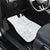 Samoa White Sunday Car Mats Classic Siapo Style LT7 - Wonder Print Shop