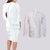 Samoa White Sunday Couples Matching Long Sleeve Bodycon Dress and Long Sleeve Button Shirt Classic Siapo Style LT7 - Wonder Print Shop