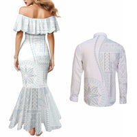 samoa-white-sunday-couples-matching-mermaid-dress-and-long-sleeve-button-shirt-classic-siapo-style
