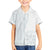 Samoa White Sunday Family Matching Summer Maxi Dress and Hawaiian Shirt Classic Siapo Style - Wonder Print Shop