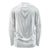 Samoa White Sunday Long Sleeve Shirt Classic Siapo Style - Wonder Print Shop