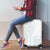 Samoa White Sunday Luggage Cover Classic Siapo Style - Wonder Print Shop