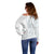 Samoa White Sunday Off Shoulder Sweater Classic Siapo Style - Wonder Print Shop