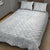 Samoa White Sunday Quilt Bed Set Classic Siapo Style - Wonder Print Shop