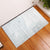 Samoa White Sunday Rubber Doormat Classic Siapo Style - Wonder Print Shop