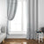 Samoa White Sunday Window Curtain Classic Siapo Style - Wonder Print Shop